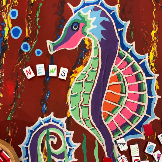 Sea Dragon Mahjong Mat
