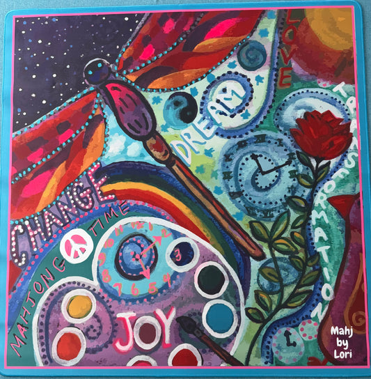 Dragonfly Mahjong Mat