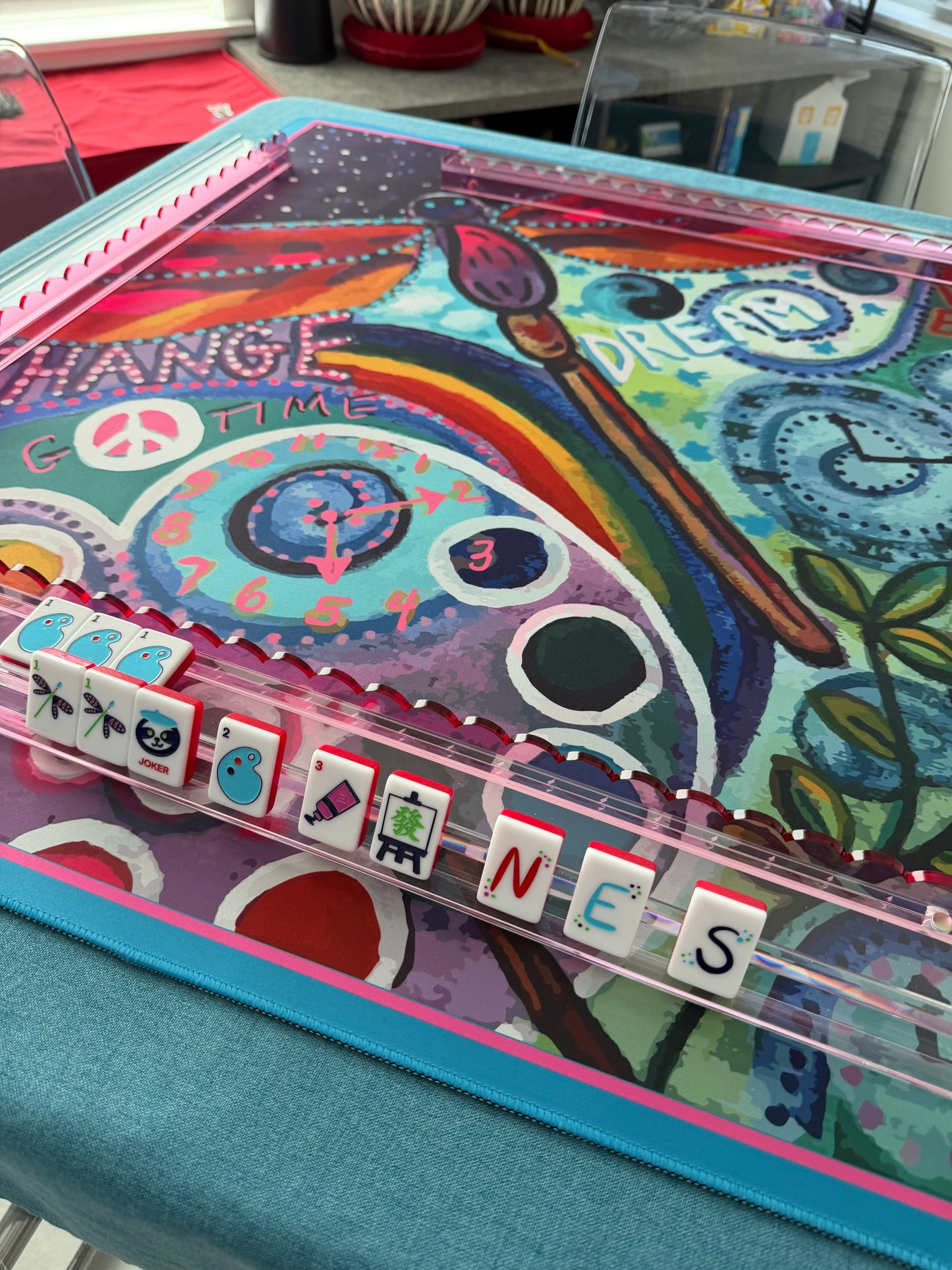 Dragonfly Mahjong Mat
